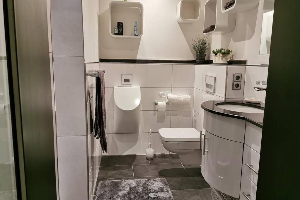 Schoene Ferien- Oder Monteurwohnung "Ausblick Storchennest" Schermbeck Zewnętrze zdjęcie
